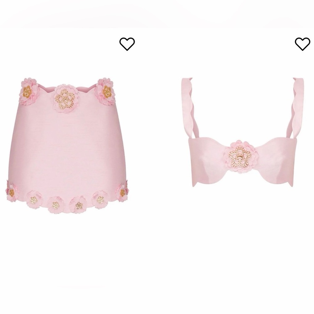 Declara Iconic Pink Floral Two-Piece Set